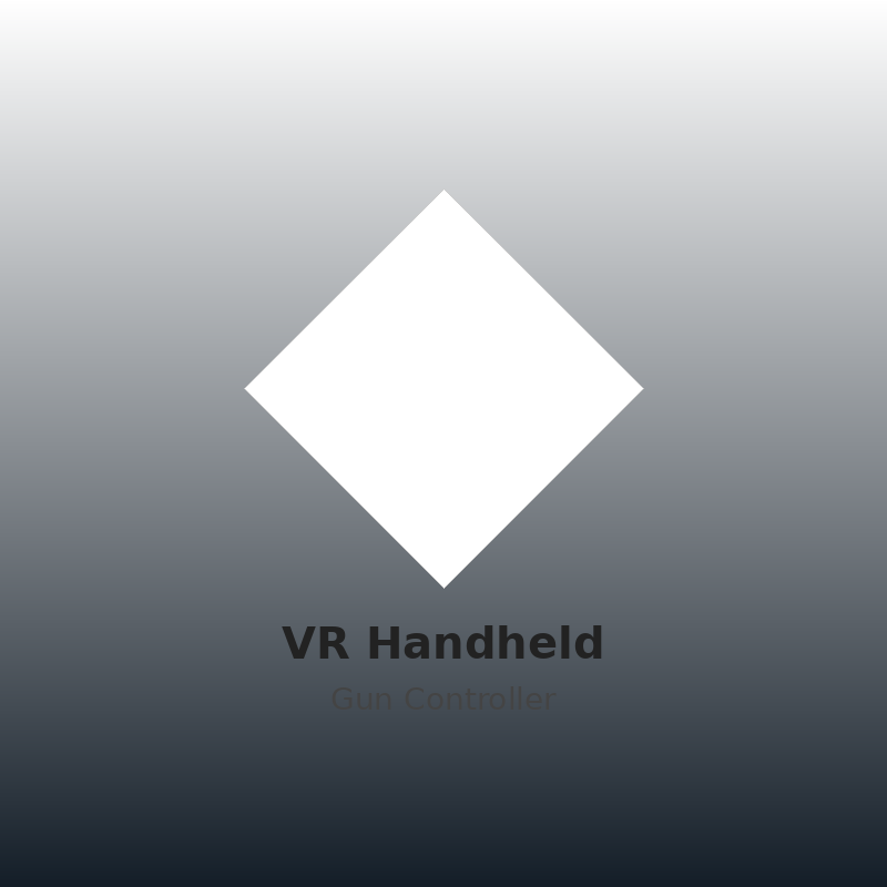 VR Handheld Gun Controller for Meta Quest