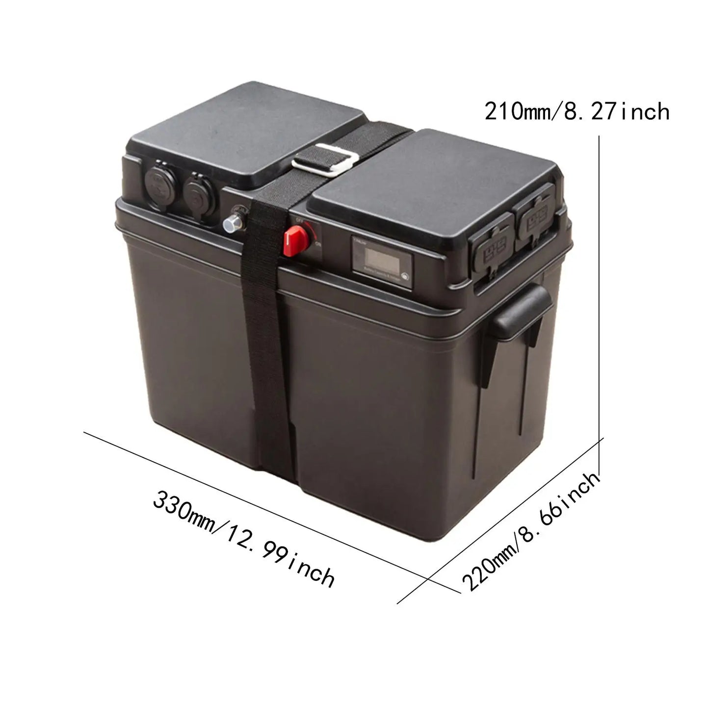 Heavy-Duty Marine Battery Box