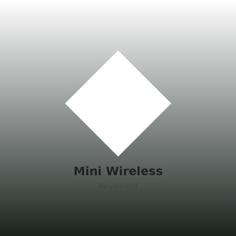 Mini Wireless Keyboard with Touchpad