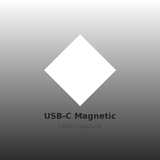 USB-C Magnetic Cable Organizer Stand