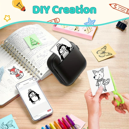 Portable Mini Label Printer