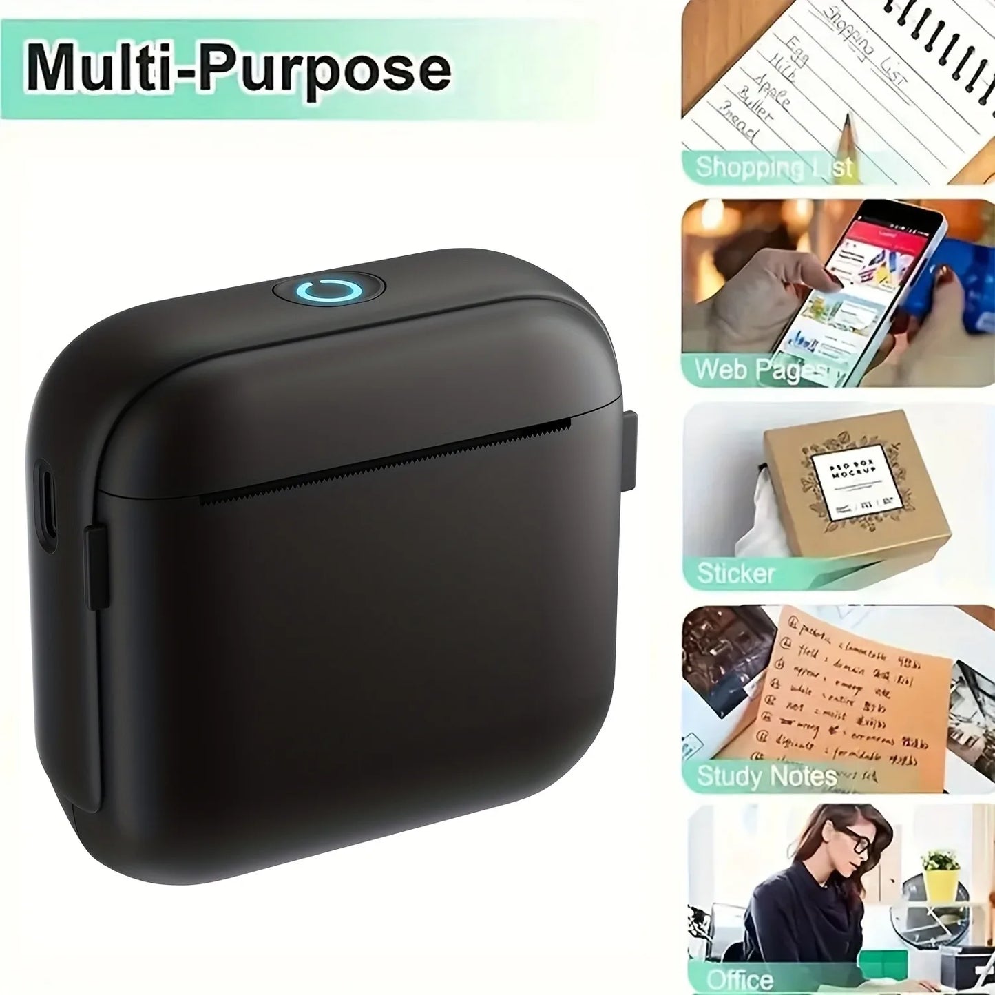 Portable Mini Label Printer