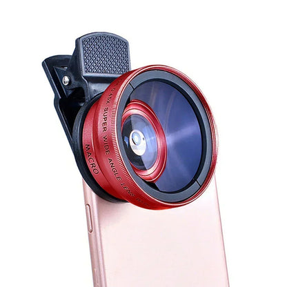 2-in-1 Wide Angle & Macro Phone Lens