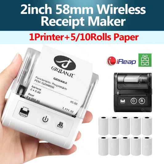 Mini Bluetooth Receipt Printer