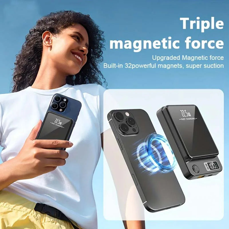 Magnetic Wireless Power Bank 20000mAh