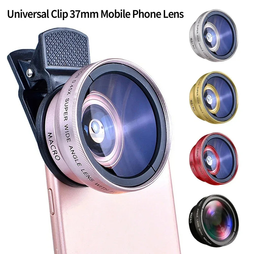 2-in-1 Wide Angle & Macro Phone Lens