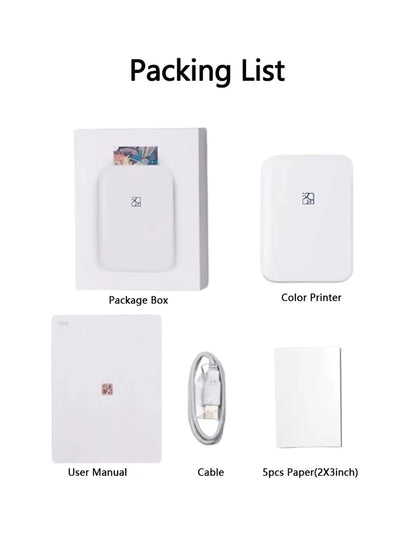 Mini Bluetooth Photo Printer
