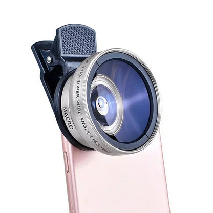 2-in-1 Wide Angle & Macro Phone Lens