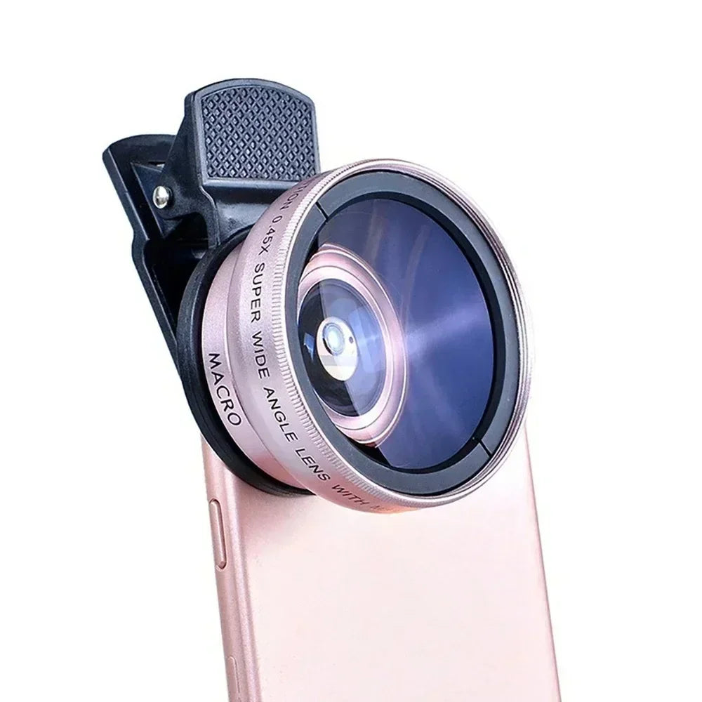2-in-1 Wide Angle & Macro Phone Lens