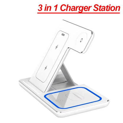 3-in-1 Wireless Charging Station (15W)