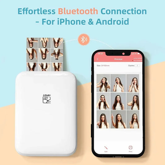Mini Bluetooth Photo Printer