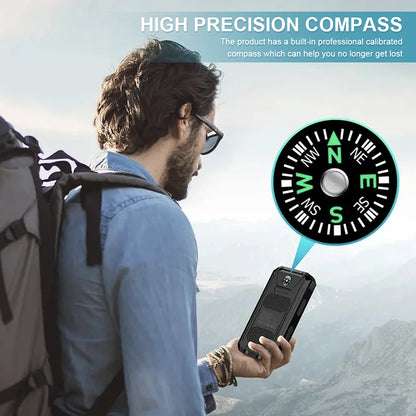 Solar Power Bank 80000mAh