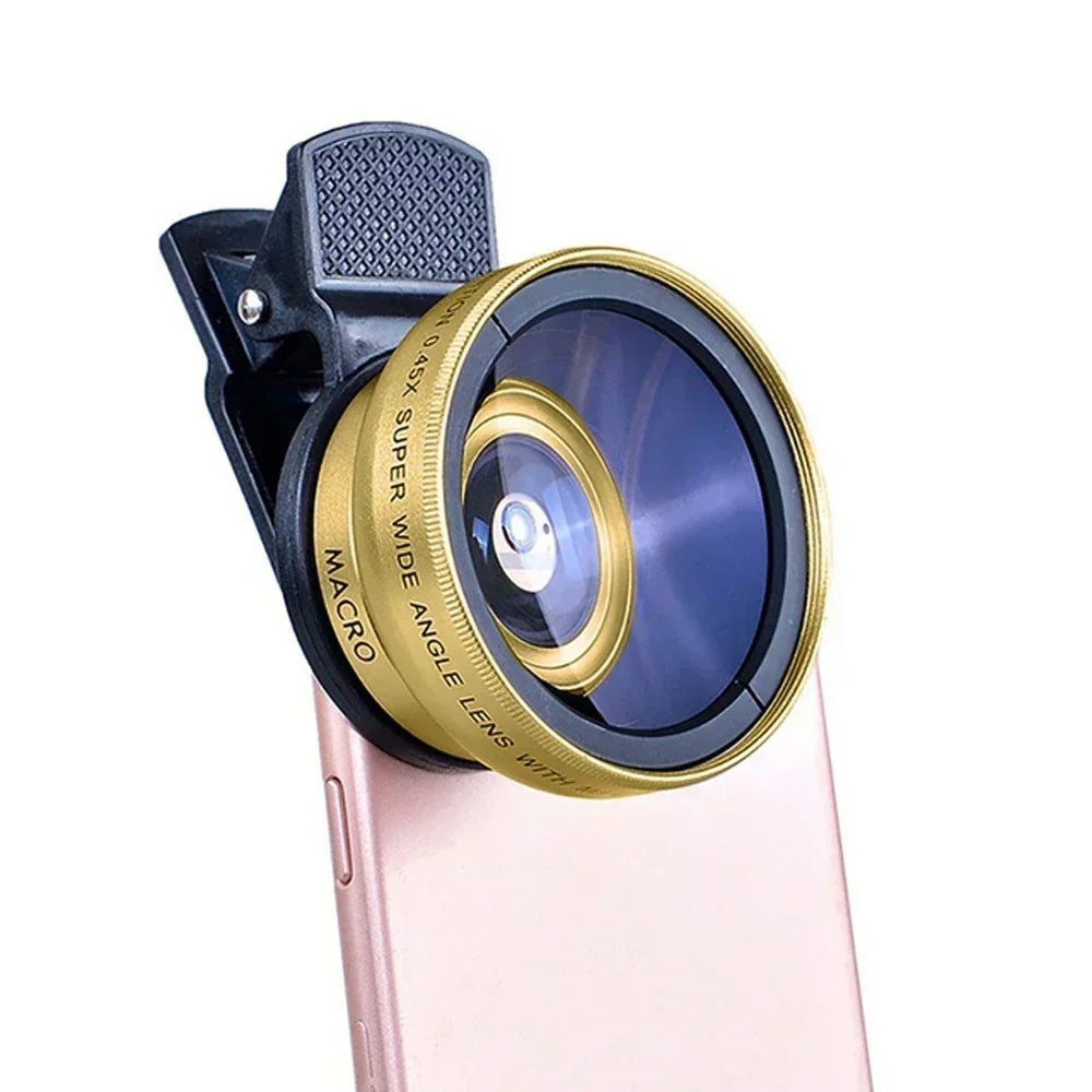 2-in-1 Wide Angle & Macro Phone Lens