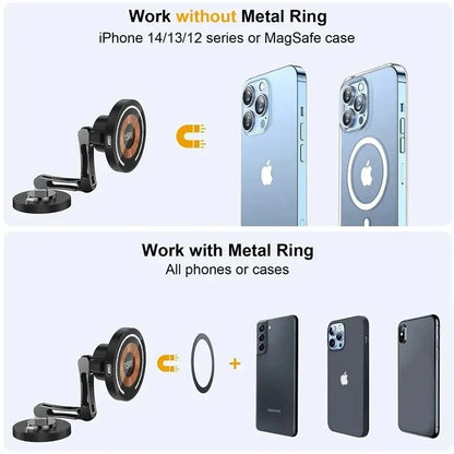 Magnetic Car Wireless Charger Mount 15W