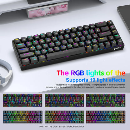 68-Key RGB Mechanical Keyboard