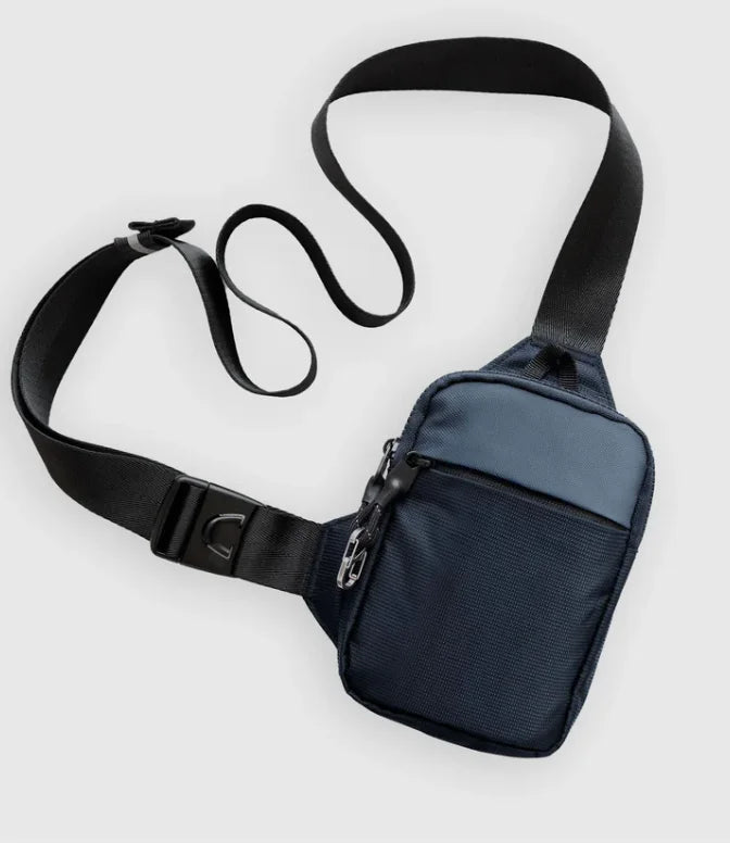 Nylon Drawstring Satchel Bag