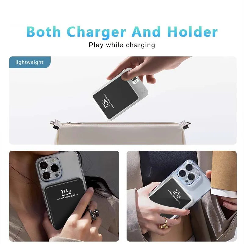 Magnetic Wireless Power Bank 20000mAh