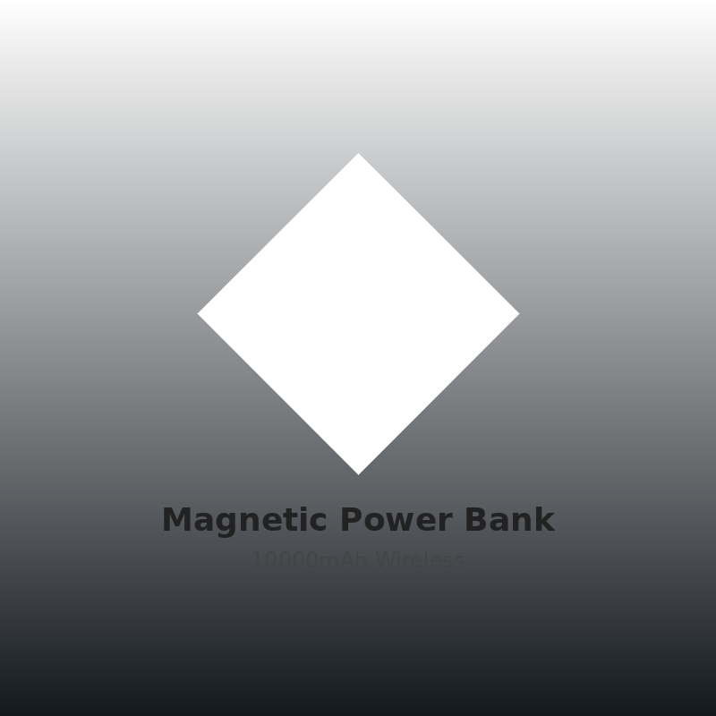 Magnetic Power Bank 10000mAh Wireless