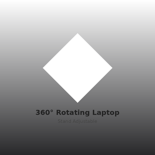 360° Rotating Laptop Stand Adjustable
