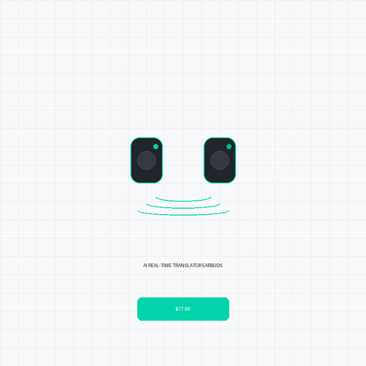 AI Real-Time Translator Earbuds