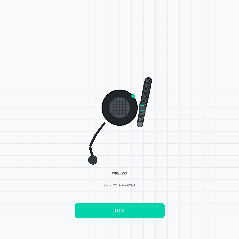 Wireless Bluetooth Headset Single-Ear Business