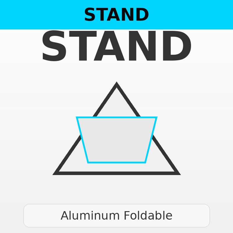 Laptop Stand Aluminum Foldable